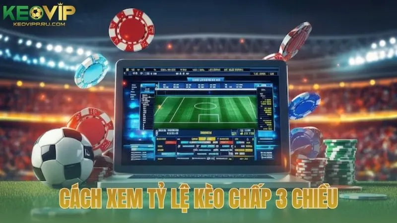 Cách xem bảng tỷ lệ kèo cược chấp 3 chiều đơn giản nhất
