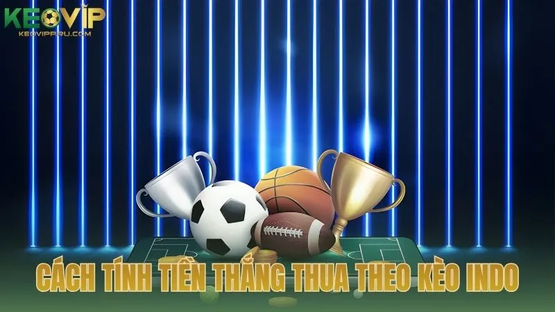 Cách tính tiền thắng thua theo kèo Indo