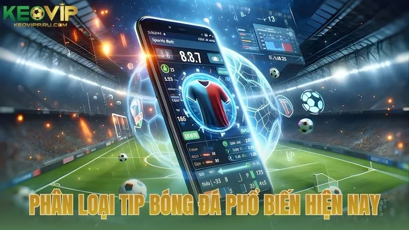 Phân loại tip bóng đá phổ biến hiện nay