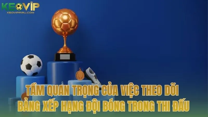 Tầm quan trọng của việc theo dõi Bảng Xếp Hạng đội bóng trong thi đấu