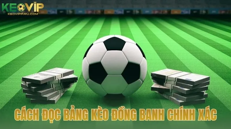 Cách đọc bảng kèo đồng banh chính xác