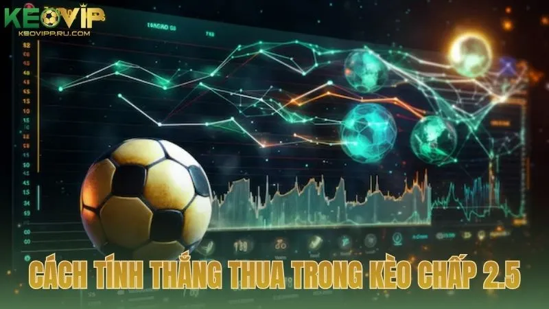 Cách tính toán thắng thua trong kèo chấp 2.5